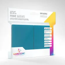 100 Matte Sleeves Prime Blue