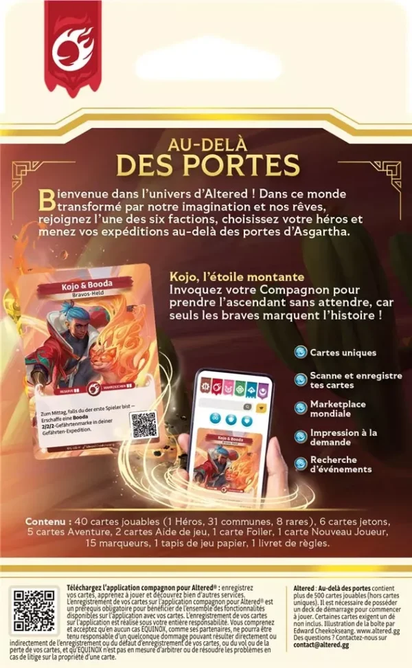 Altered : Deck de Démarrage Bravos - Au Delà des Portes – Image 2