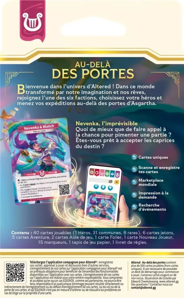 Altered : Deck de Démarrage Lyra - Au Delà des Portes – Image 2