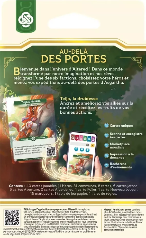 Altered : Deck de Démarrage Muna - Au Delà des Portes – Image 2