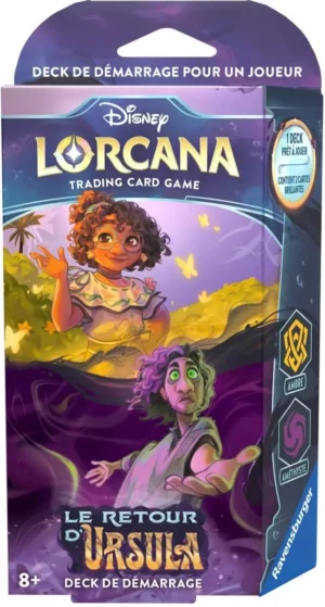 Disney Lorcana FR - Deck de démarrage Mirabel et Madrigal le Retour d'Ursula Chapitre 4