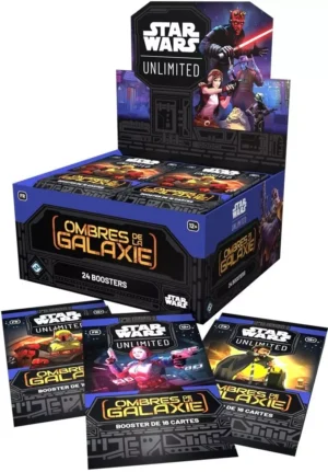 Star Wars Unlimited : Display de 24 Boosters - Ombres de la Galaxie