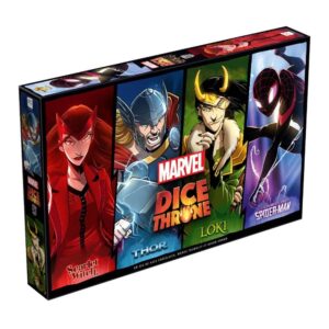 DICE THRONE MARVEL - Thor, Loki, Spiderman, Scarlet Witch