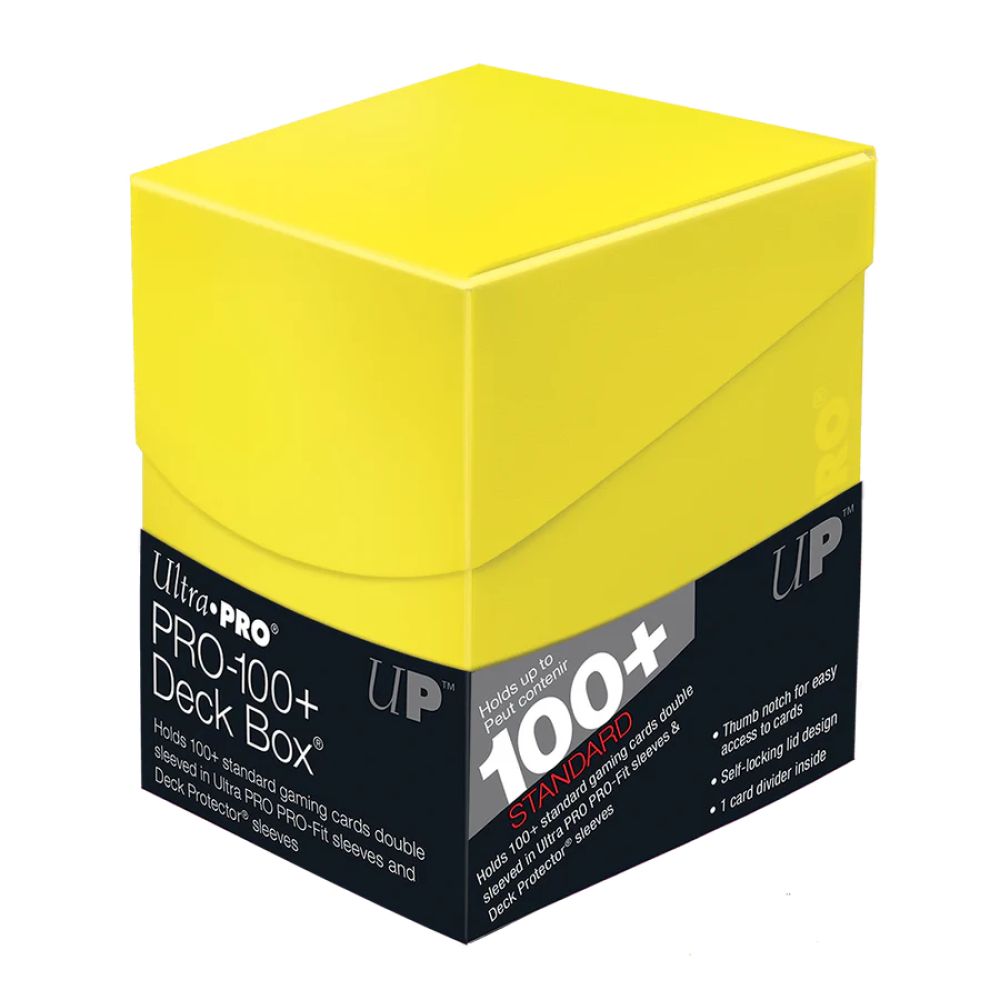 Ultra PRO : Deck Box Eclipse PRO 100+ Jaune