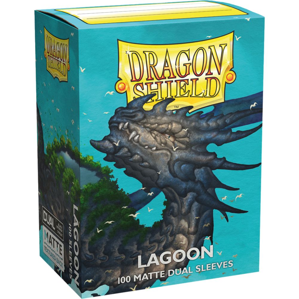 100 Dragon Shield Dual Matte : Lagoon Saras
