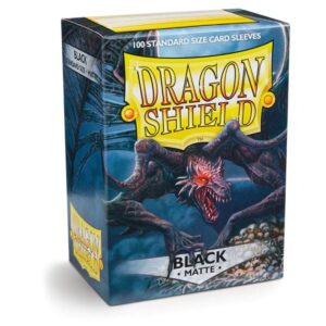 100 Dragon Shield Matte : Black