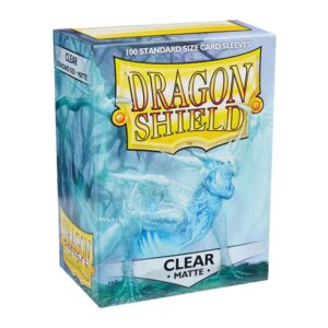 100 Dragon Shield Matte : Clear