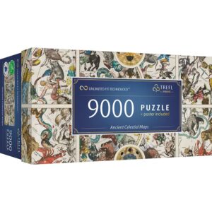 Puzzle 9000p Cartes Celestes Vintage Trefl