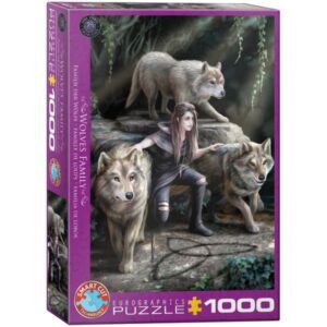 Puzzle 1000p Pouvoir Des 3 Loups Anne Stockes Eurographics