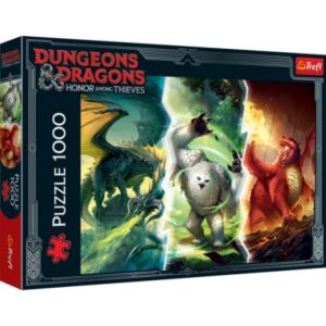 PUZZLE 1000P Donjons/Dragons Monstres Faerun Trefl