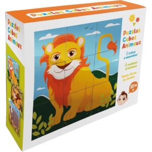 Puzzle Cube Animaux