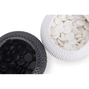 Pierre de jeu de Go convexe 22mm