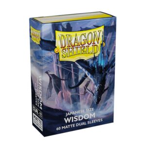 Sleeves Dragon Shield Dual Matte Format Japonais Lagoon  Wisdom