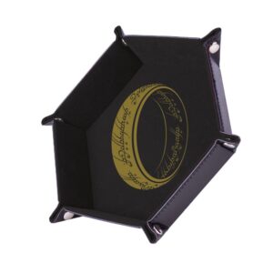 Piste de Dés L’Anneau Unique - Cuir et velours