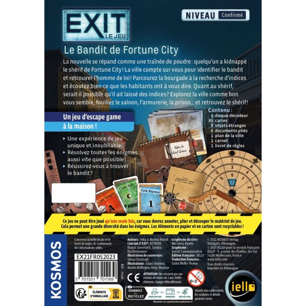 EXIT : Le Bandit de Fortune City – Image 2
