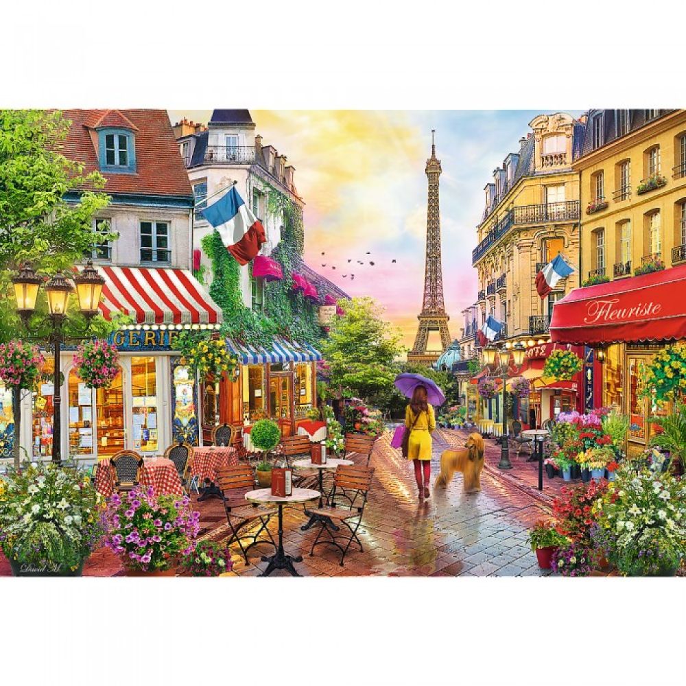 Trefl Puzzle 1500 pièces- Charme Parisien