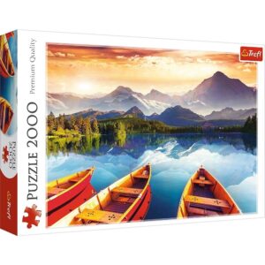 Trefl Puzzle 2000 pièces- Le lac cristallin