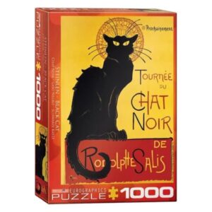 PUZZLE 1000P LE CHAT NOIR Eurographics