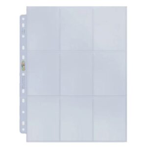 Ultra PRO : feuille de classeur silver série