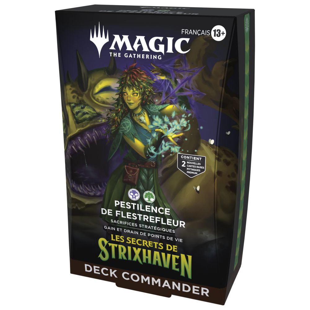 MTG : Deck Commander Les Secrets de Strixhaven - Pestilence de Flestrefleur FR