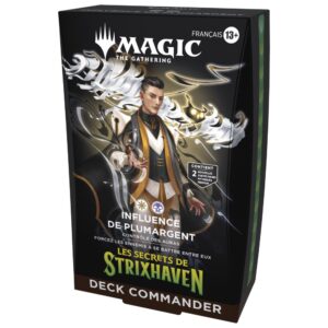 MTG : Deck Commander Les Secrets de Strixhaven - Influence de Plumargent FR
