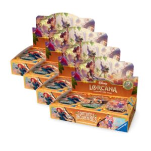 Lorcana S12 Case : 4 Display de 24 Boosters Contrées inconnues