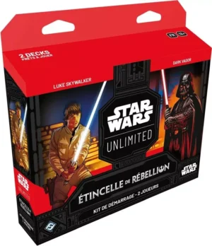 Star Wars Unlimited : Etincelle de Rébellion Kit Démarrage 2 Joueurs