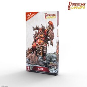 Dungeons & Lasers - Miniatures: Baef The Horned Demon