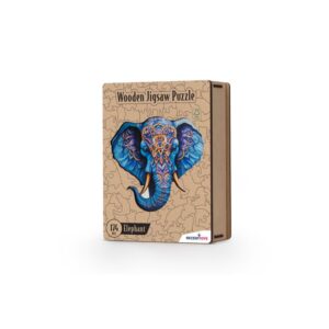 Puzzle en bois — Éléphant
