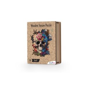 Puzzle en bois — Skull