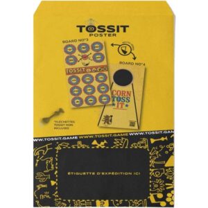 TOSSIT Corvées et cornhole Poster