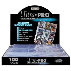 Ultra PRO : 100 feuilles de classeur Platinum