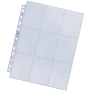 Ultra PRO : feuille de classeur Platinum