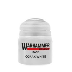 Warhammer colour Base: Corax White