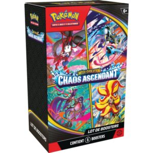 Pokémon ME04 : Chaos Ascendant Bundle - 6 Boosters