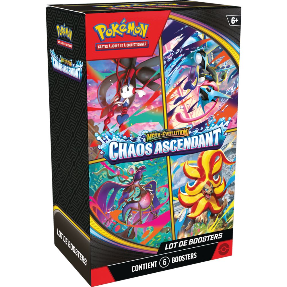Pokémon ME04 : Chaos Ascendant Bundle - 6 Boosters