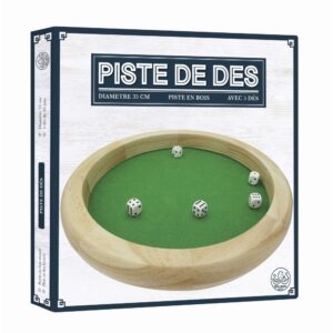 PISTE 35CM BOIS AVEC 5 DES