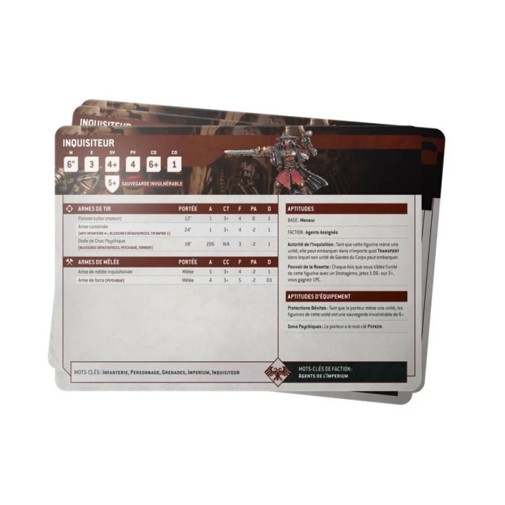 Cartes Techniques : Imperial Agents Fr – Image 2