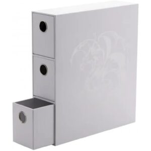Dragon Shield - Tiroirs pour cartes Fortress : Blanc [Vertical] (3 Tiroirs)