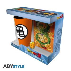 DRAGON BALL - Verre XXL + Pin's + Carnet Dragon Ball