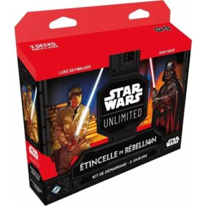 Star Wars Unlimited : Etincelle de Rébellion Kit Démarrage 2 Joueurs