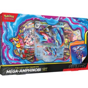 Pokémon : Coffret Premium 6 boosters Méga-Amphinobi