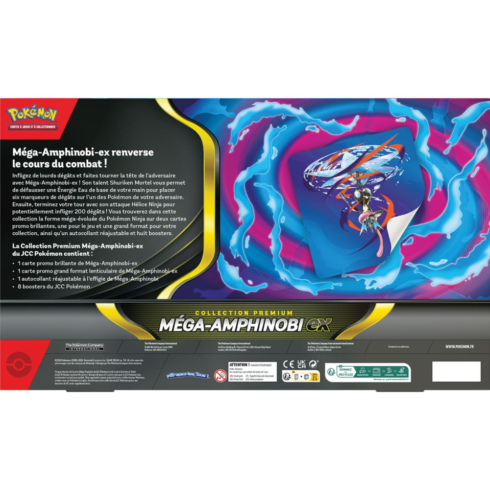 Pokémon : Coffret Premium 6 boosters Méga-Amphinobi – Image 2