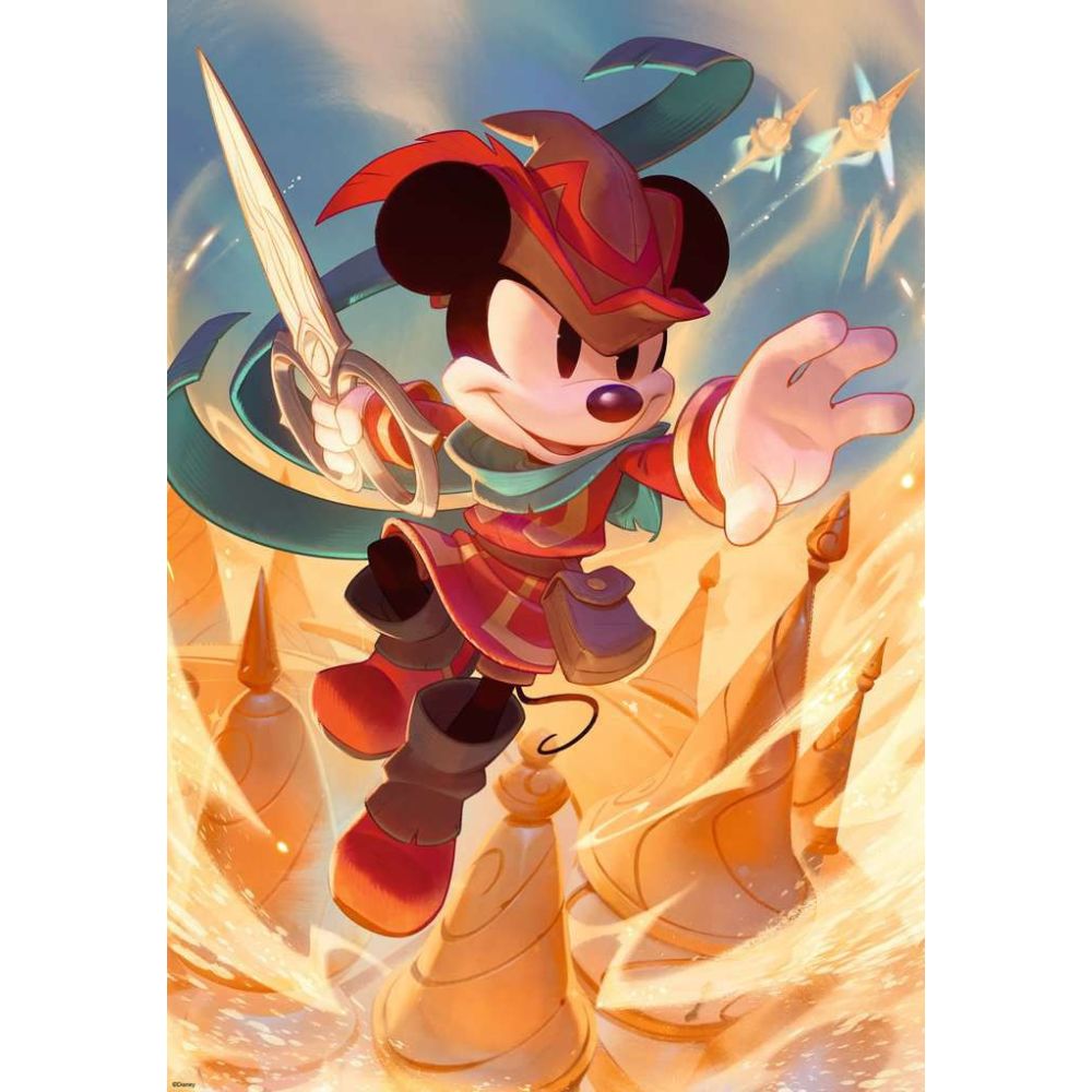 Puzzles 300 pièces - Disney Lorcana - Mickey Mouse - Brave petit tailleur – Image 2