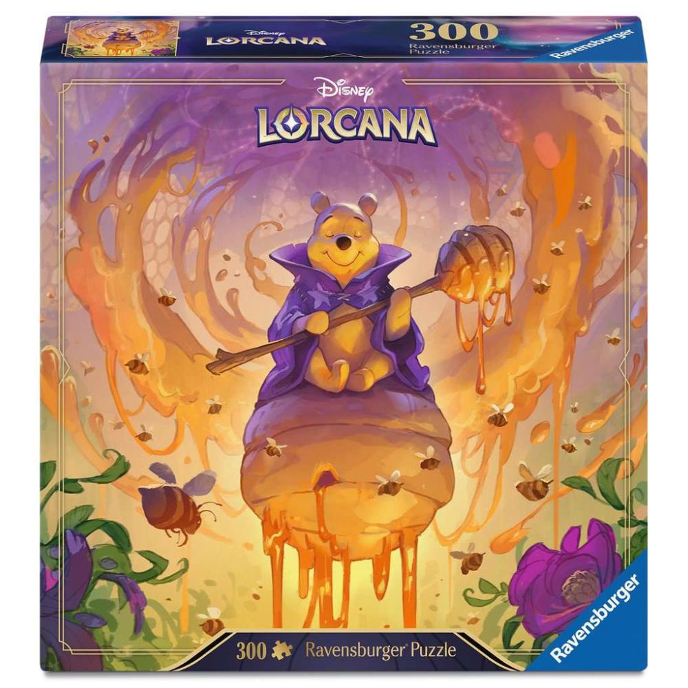 Puzzles 300 pièces - Disney Lorcana - Winnie l'Ourson - Magicien mellifique