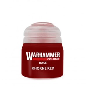 Warhammer colour Base : Khorne red 12mL