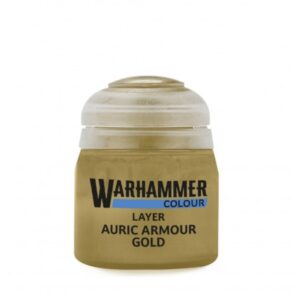 Warhammer colour Layer : Auric Armour Gold