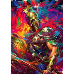 PUZZLE 1000P The Illyrian warrior par Blend Cota GOOD LOOT