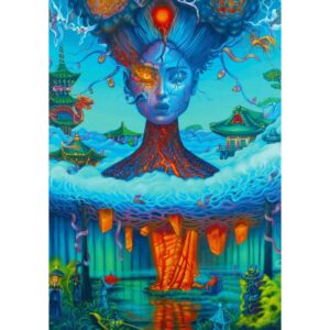 PUZZLE 1000P Fuji par Marek Jakóbczak GOOD LOOT
