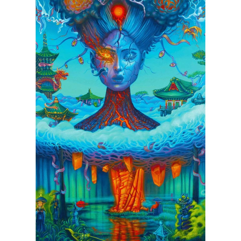 PUZZLE 1000P Fuji par Marek Jakóbczak GOOD LOOT